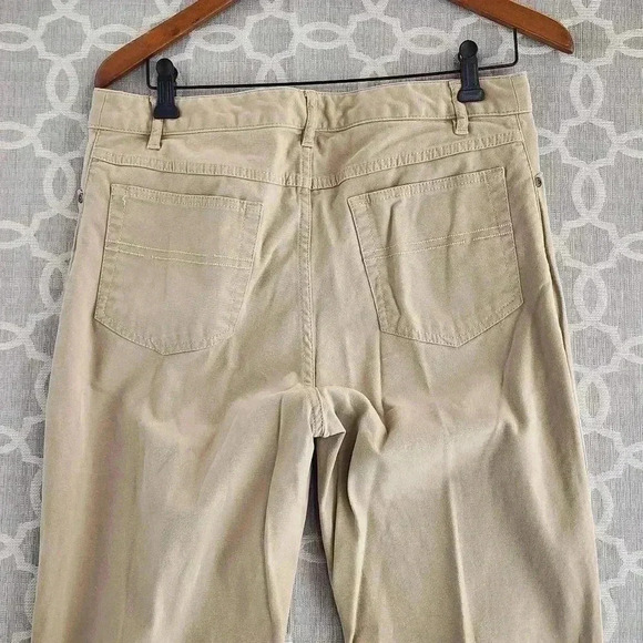 Vintage J. Jill Stretch Boot cut Khaki Women's Pants 12 - Picture 4 of 8